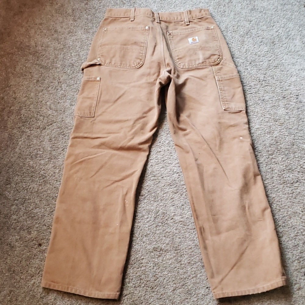Carhartt double front dungarees 32×30